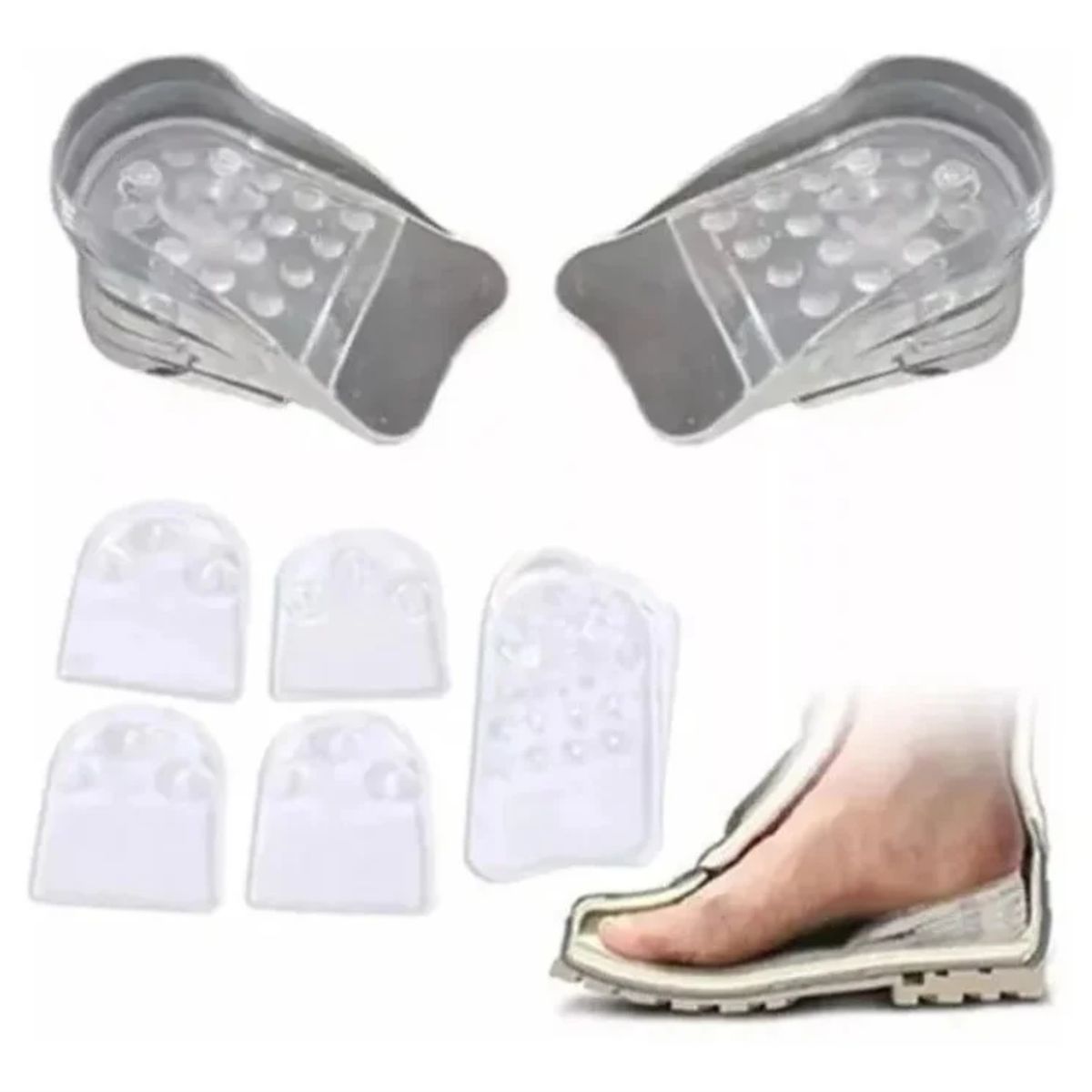 MOVI - Plantillas Elevadoras Aumenta Tu Estatura con Comodidad y Discreción