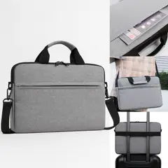 GENERICO - Bolso Ordenador Para Notebook Funda Laptop 17inch Gris
