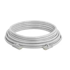 GENERICO - Cable Red Cat 5 Armardo Por 20 metros Gris RJ45 Red LAN