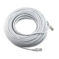 Cable Red Cat 5 Armardo Por 50 metros Gris RJ45 Red LAN