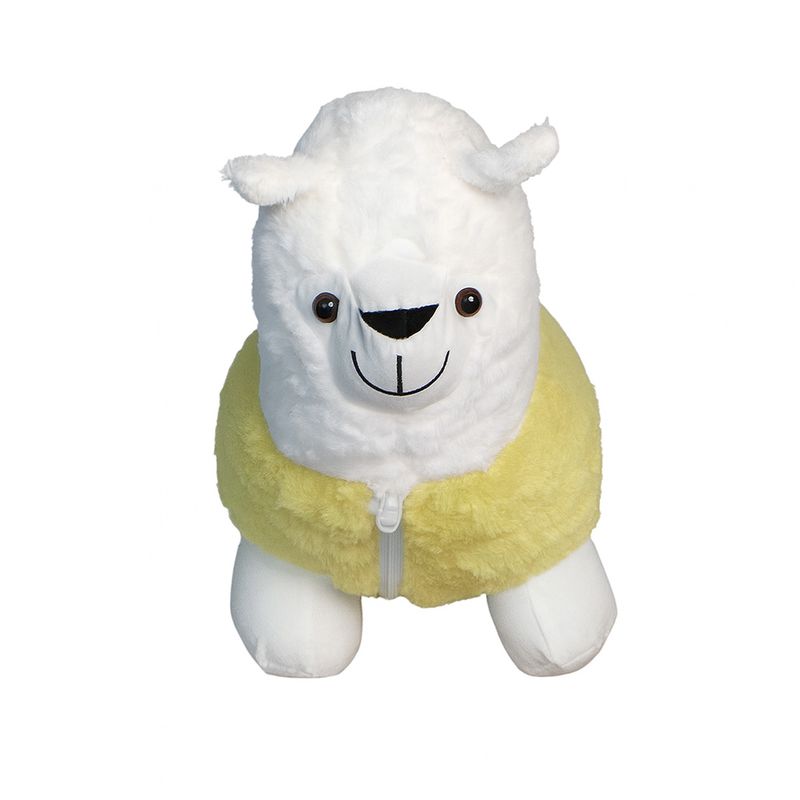 CITYSHOP - Baby Llama Melinkita Amarilla Peluche 22x38x36 cm
