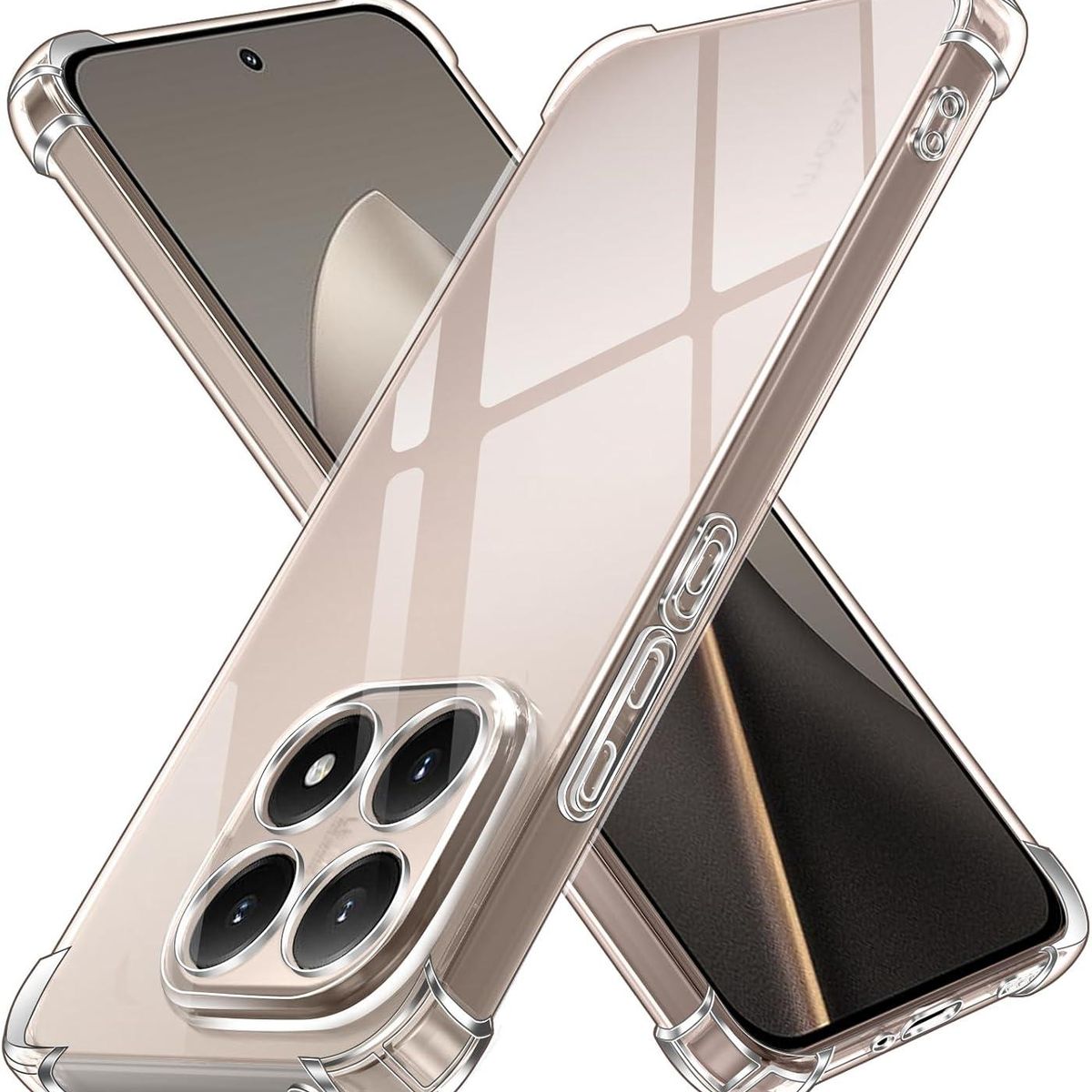GENERICO - Carcasa Antishock transparente para Xiaomi 15T 5g - Agua