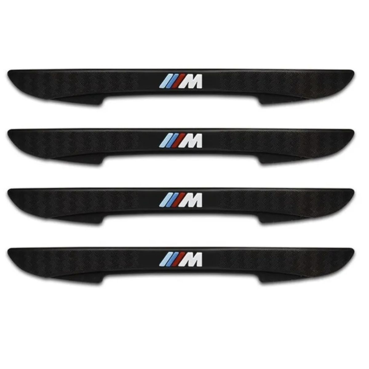 GENERICO - Set Protector Goma Puerta Retrovisor Auto Logo M