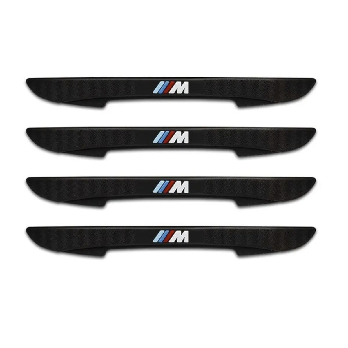 GENERICO - Set Protector Goma Puerta Retrovisor Auto Logo M