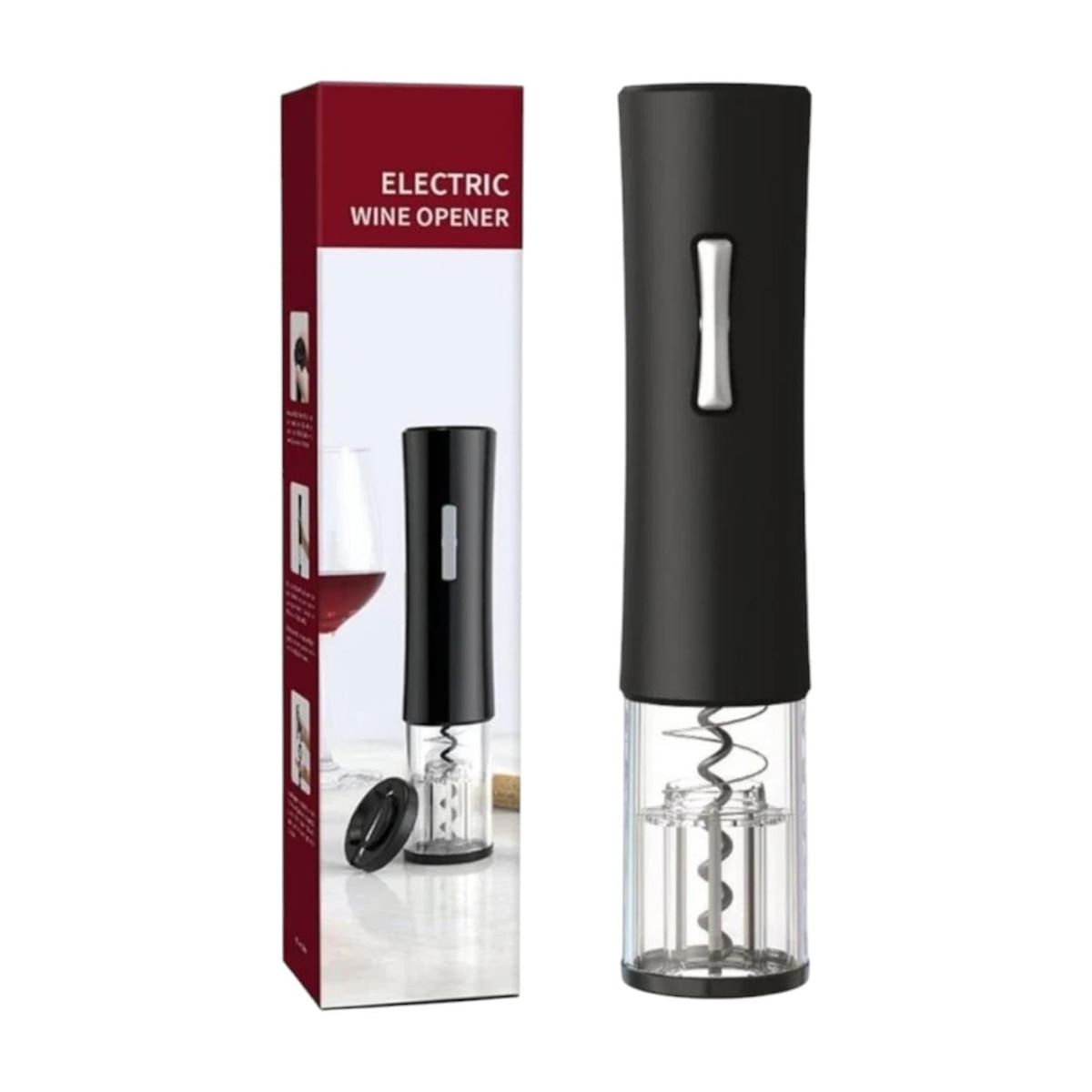 BIGBAMSPACE - Descorchador Eléctrico Automático Para Botellas De Vino Usb