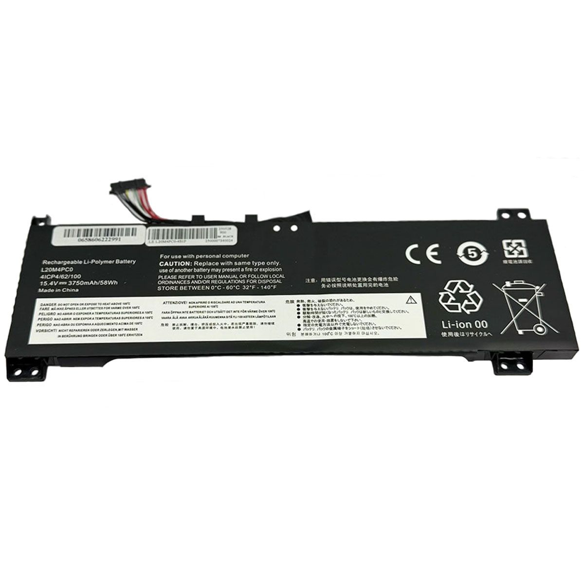 GENERICO - Bateria TecBattery Pro para Lenovo Legion 5-15ACH6 L20M4PC0 3750mAh