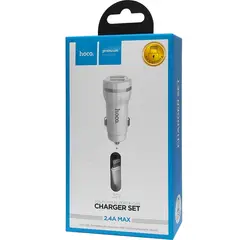 HOCO - Cargador de auto USB-IPHONE