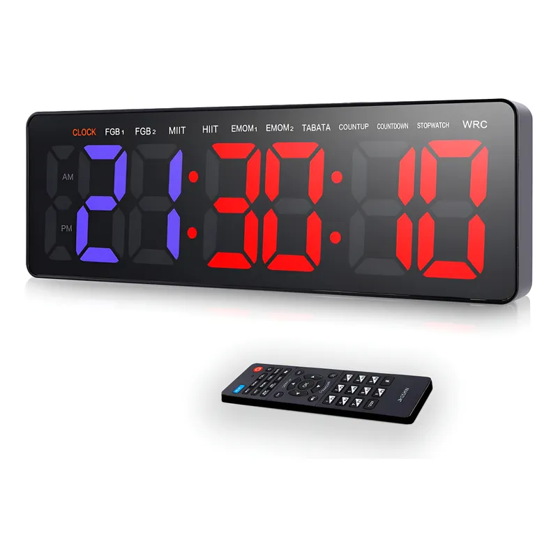 HOMEBRANDT - Reloj Cronometro Fitness Gimnasio Con Control 11 Modos
