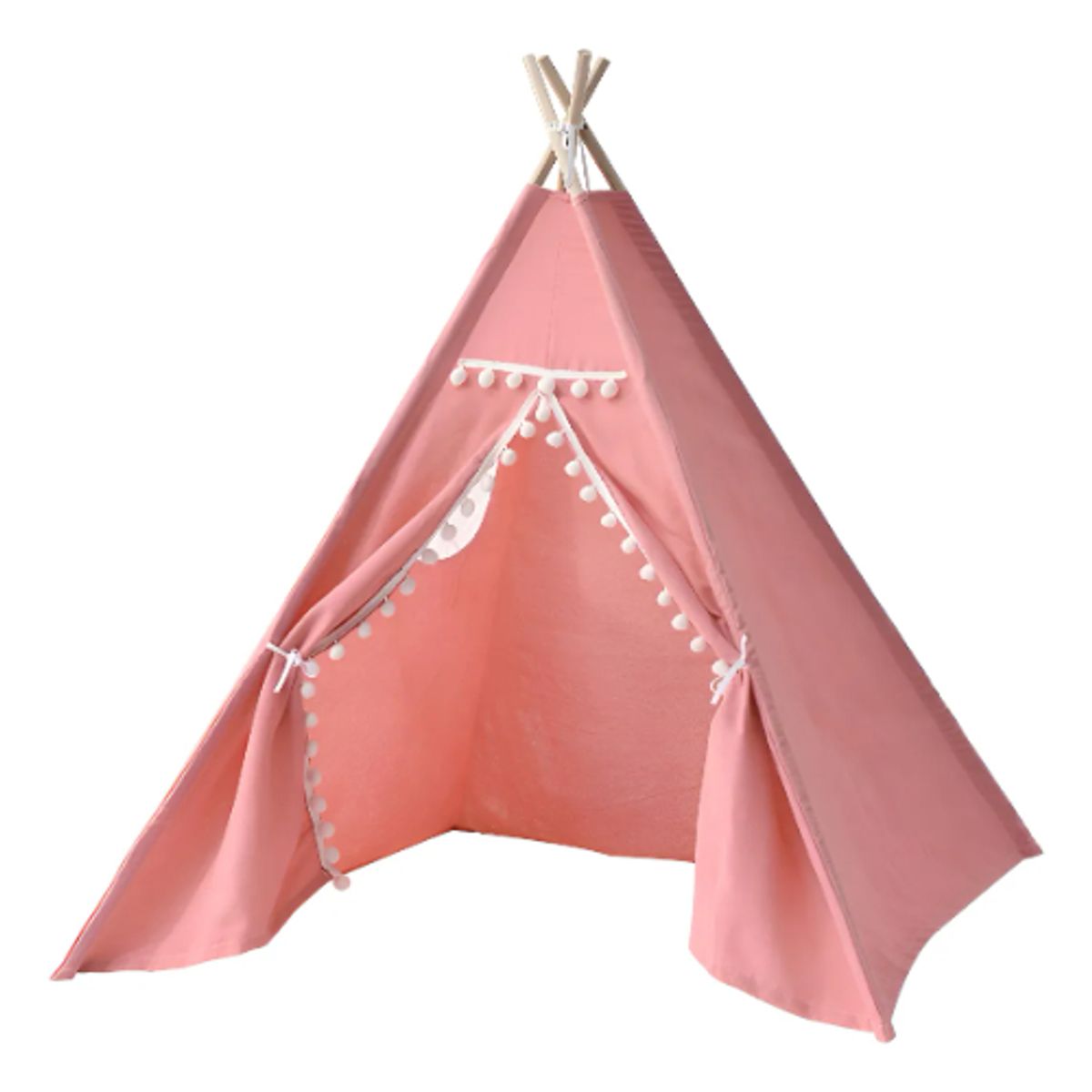 GENERICO - Carpa Tipi Pieza De Niños Para Decoraciones Y Juguetes Rosa