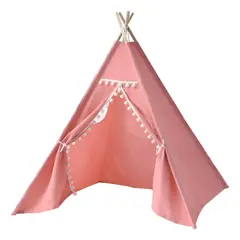 GENERICO - Carpa Tipi Pieza De Niños Para Decoraciones Y Juguetes Rosa