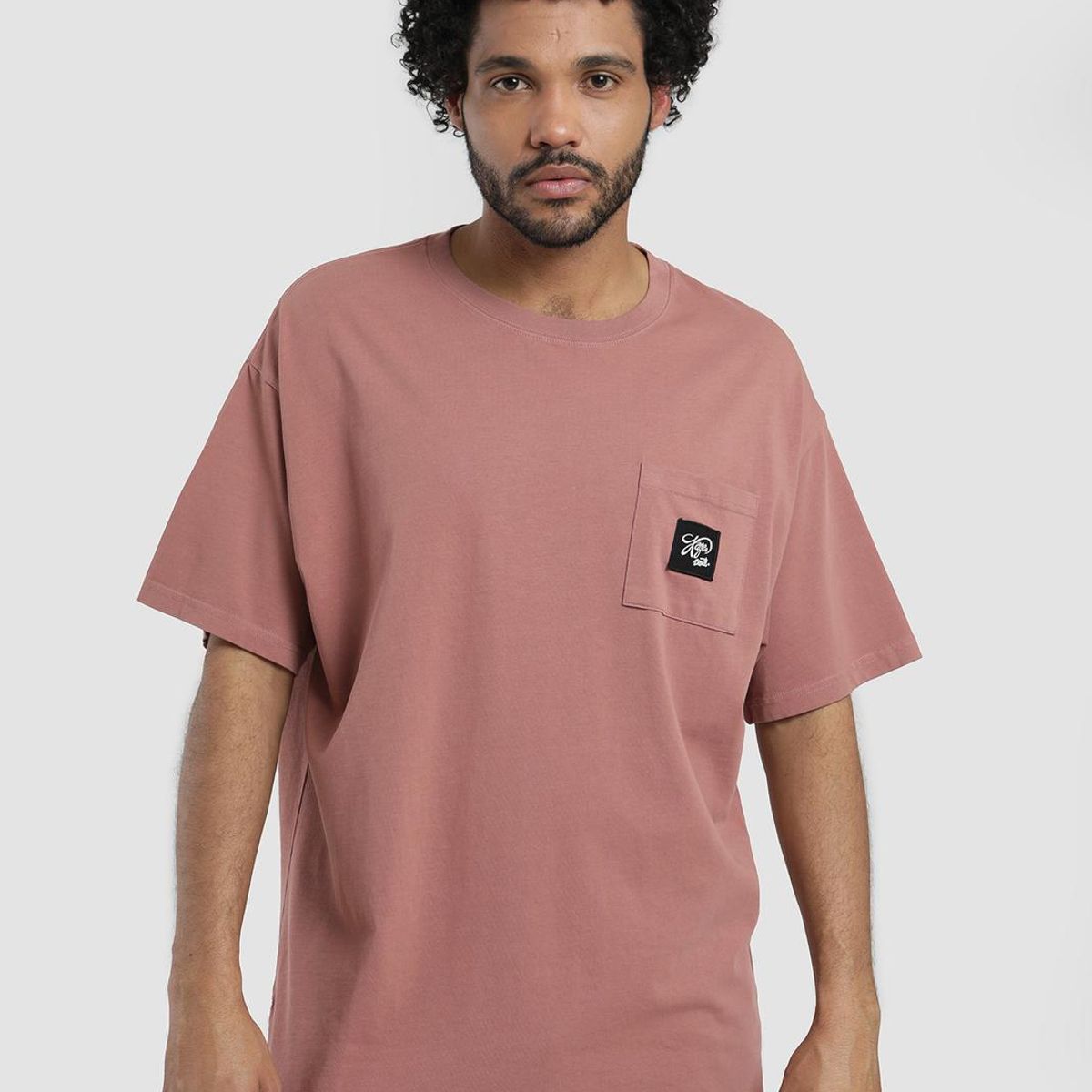 KAYA UNITE - Polera Hombre Heavyweight Patch