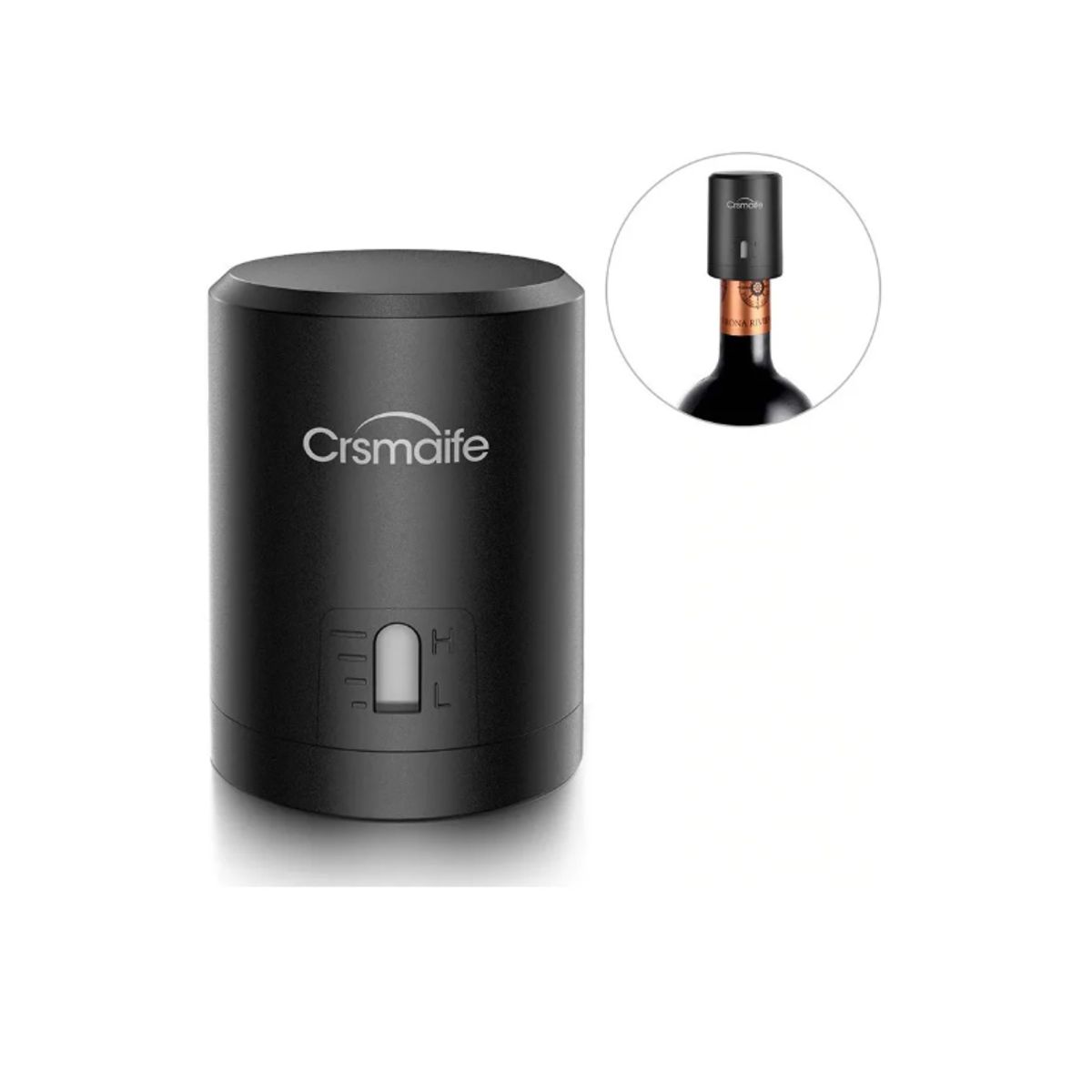 GENERICO - Tapon con Sellador Vacio Vino Espumante Bar Pro