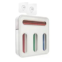 WAKESHOME - Organizador de Almacenamiento de Bolsas Dispensador de Bolsas para Alimentos
