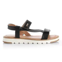 VIA UNO - Sandalia Mujer Negro 22641611