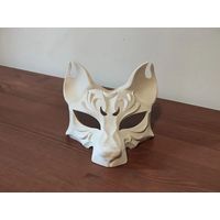 Máscara Kitsune Japonés - Halloween