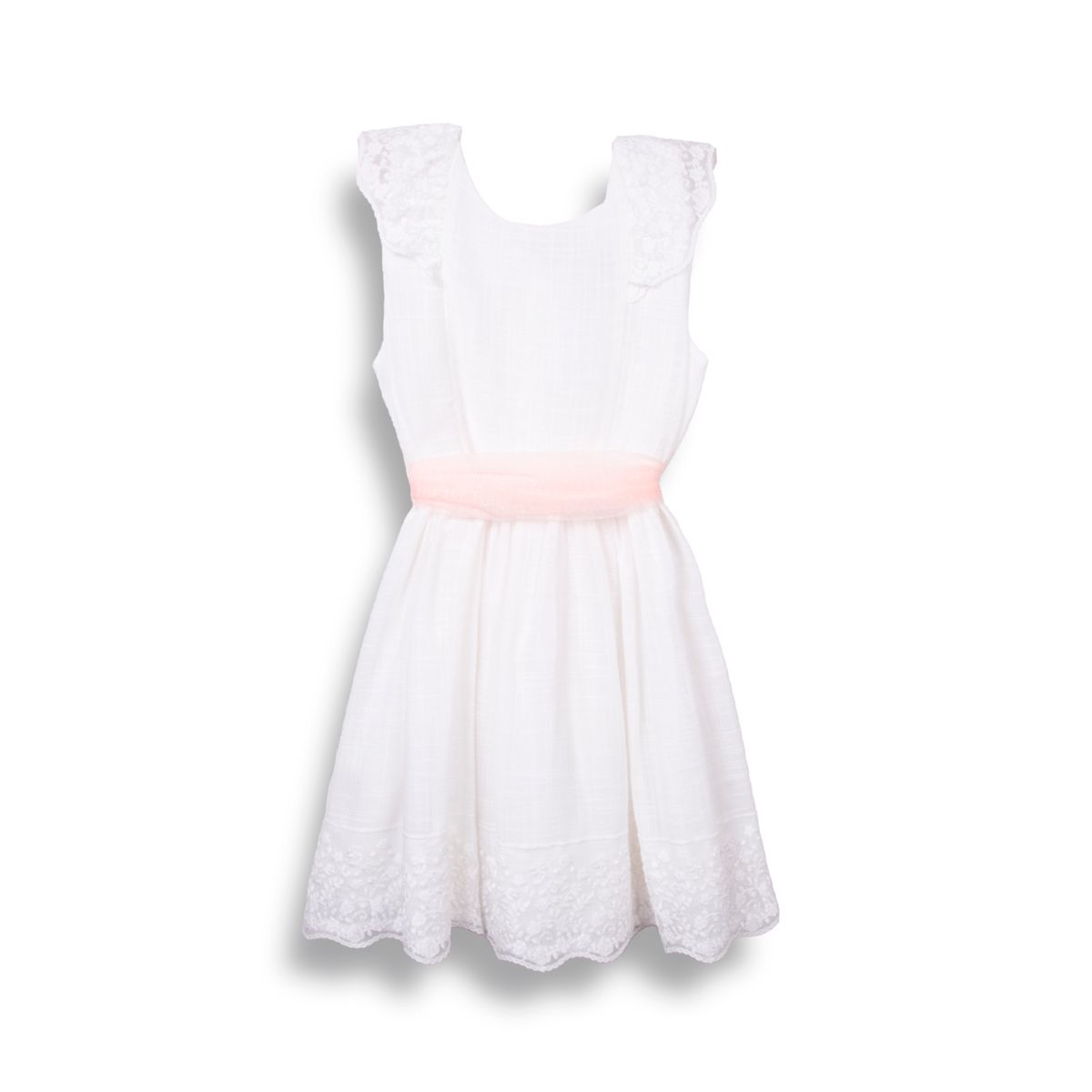 PILLIN - Vestido Niña Blanco Pillin PVC844-25BCO