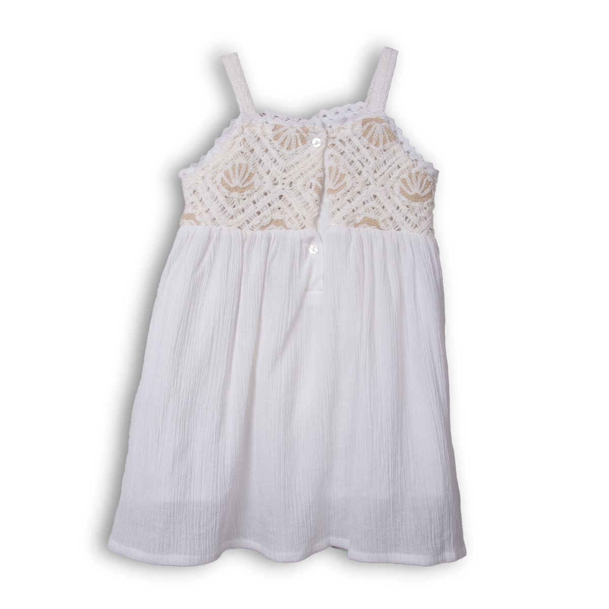PILLIN - Vestido  Niña Blanco Pillin PVA818-24BCO