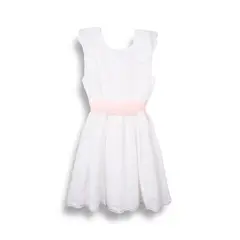 PILLIN - Vestido Niña Blanco PVC844-25BCO