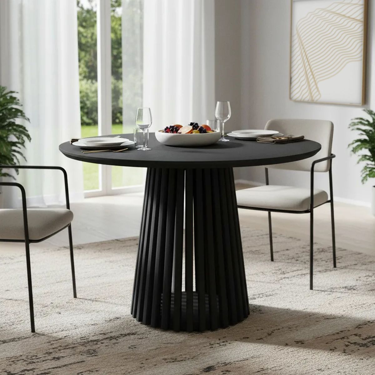 MEDULAR - Mesa de comedor Palisade 4 personas 110 cm