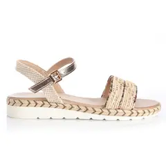 VIA UNO - Sandalia Mujer Rose Gold 22641613