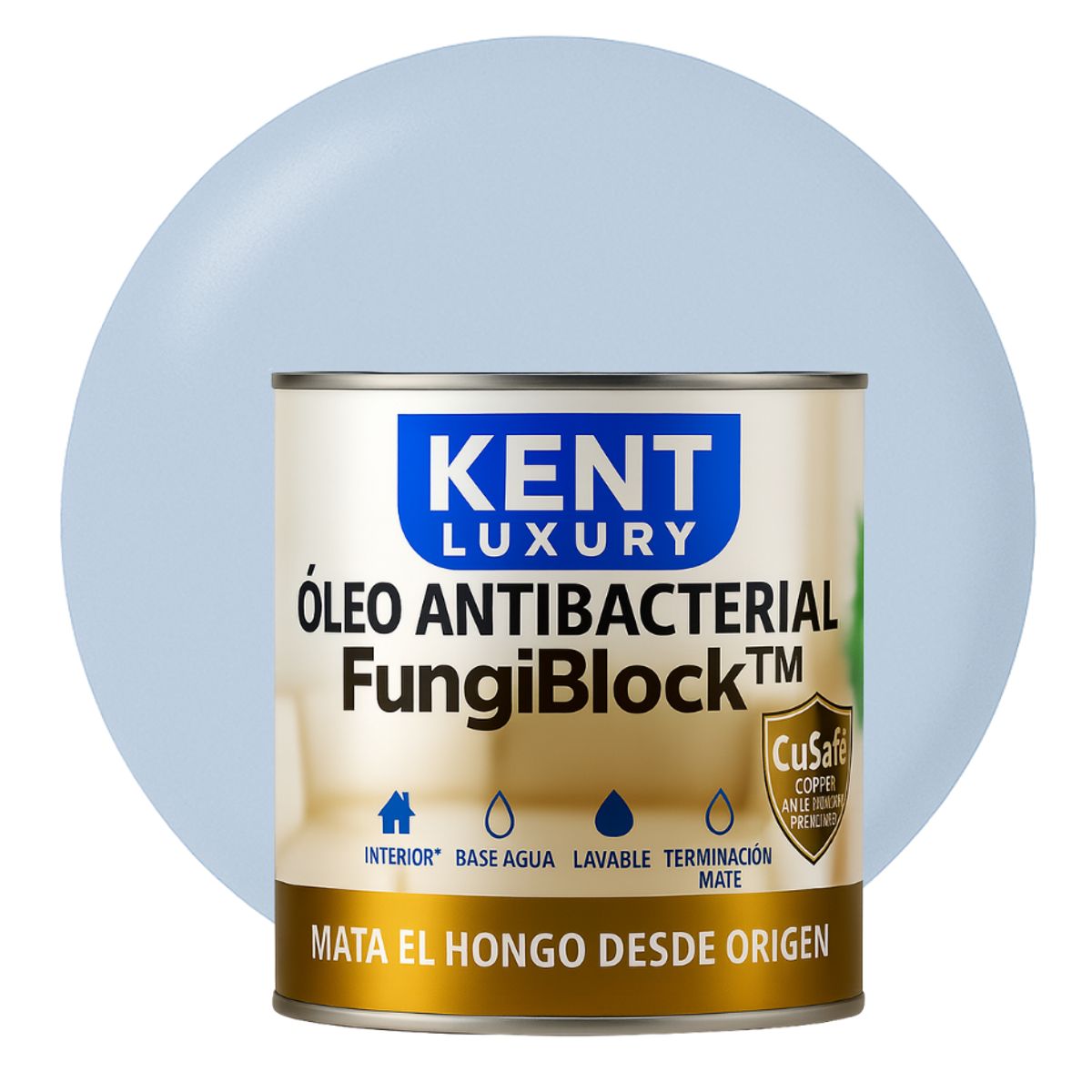 KENT - ÓLEO ANTIBACTERIAL  FungiBlock™ - 1L AZUL SERENITY
