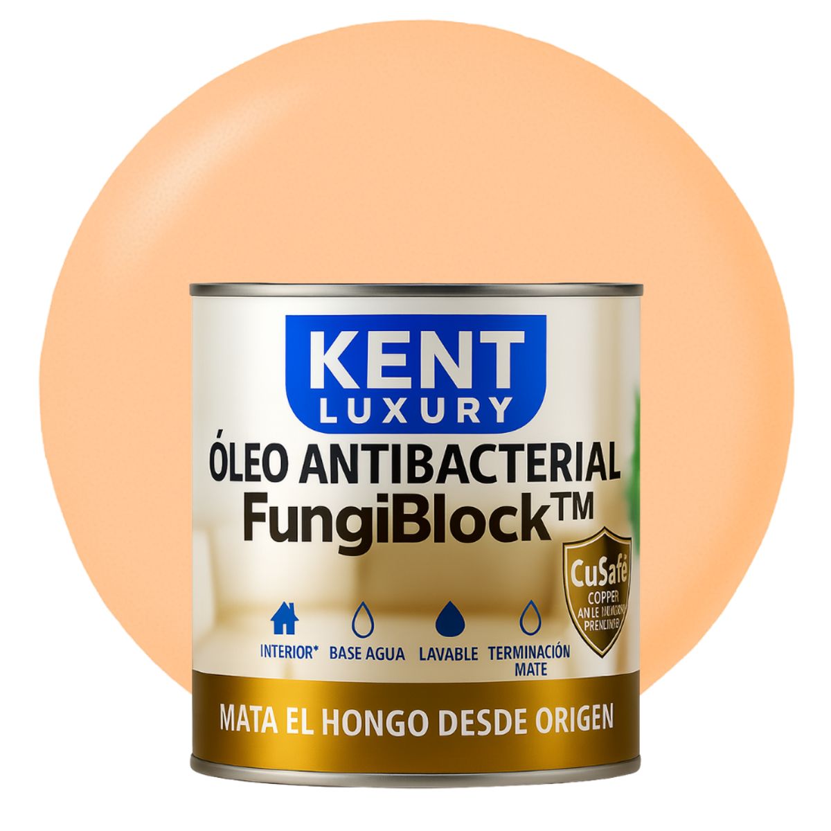 KENT - ÓLEO ANTIBACTERIAL  FungiBlock™ - 1L MELÓN CLARO