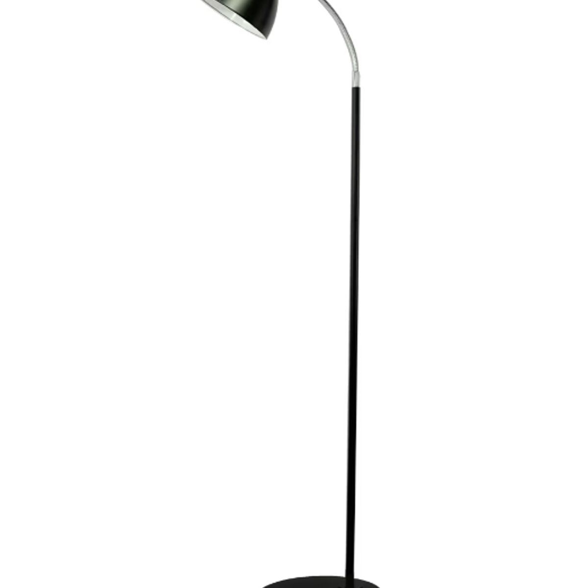 AVC Y VELL MAX - LAMPARA LIVING DE PIE CURVA NEGRA