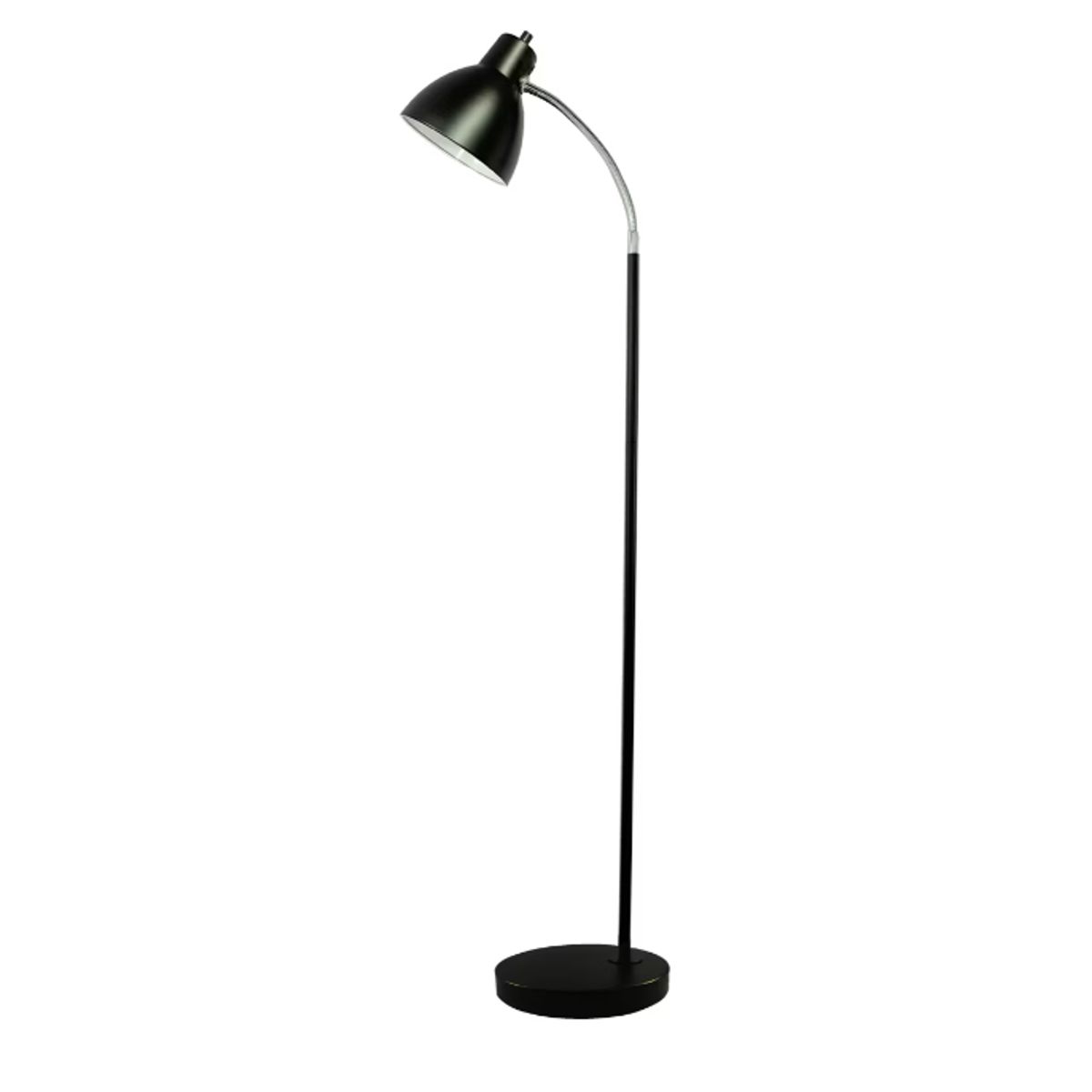 AVC Y VELL MAX - LAMPARA LIVING DE PIE CURVA NEGRA
