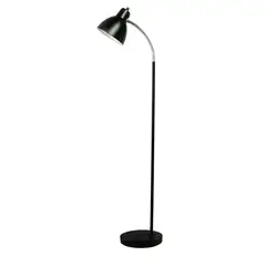 AVC Y VELL MAX - LAMPARA LIVING DE PIE CURVA NEGRA