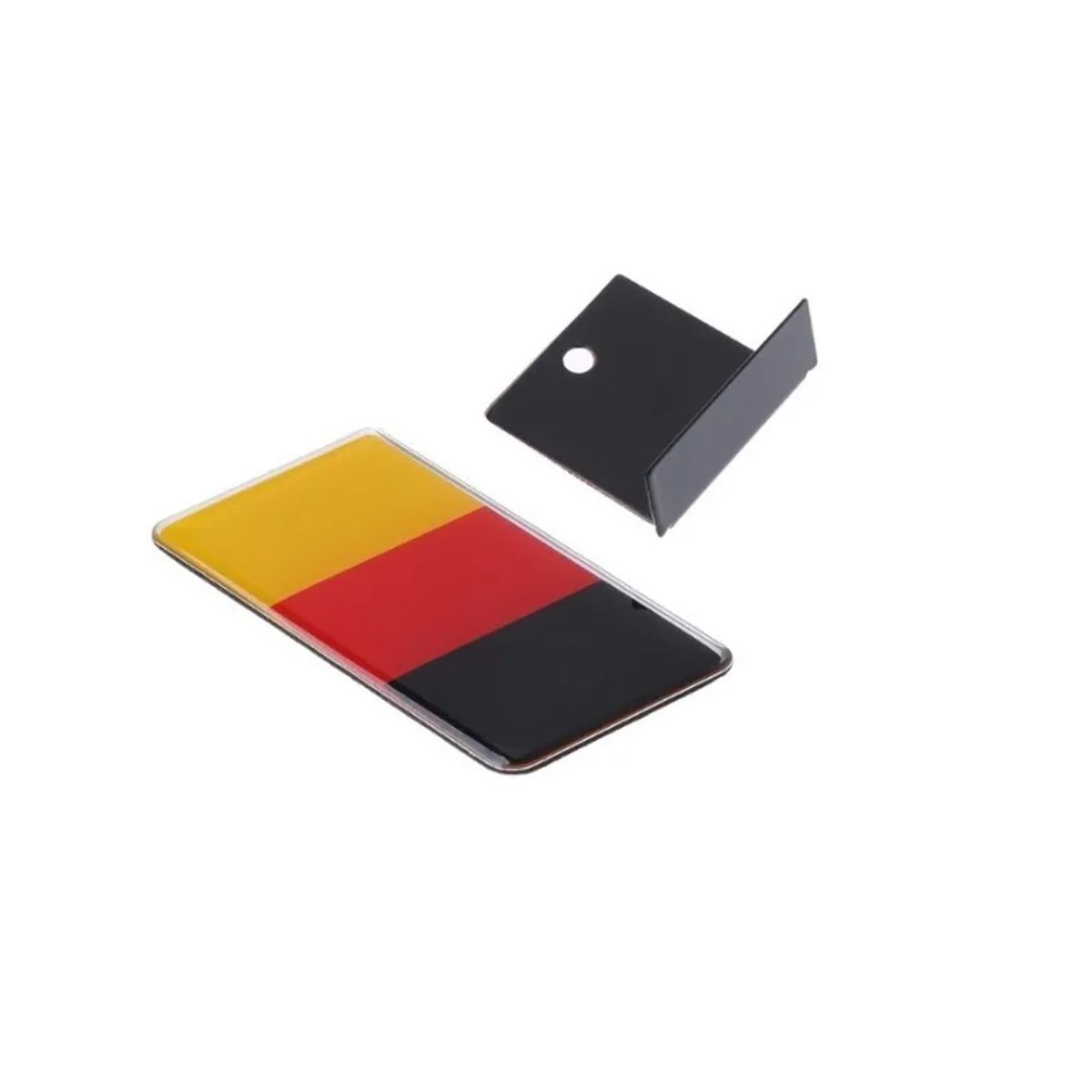 GENERICO - Emblema Bandera Alemana Alemania Para Auto Delantero Rejilla