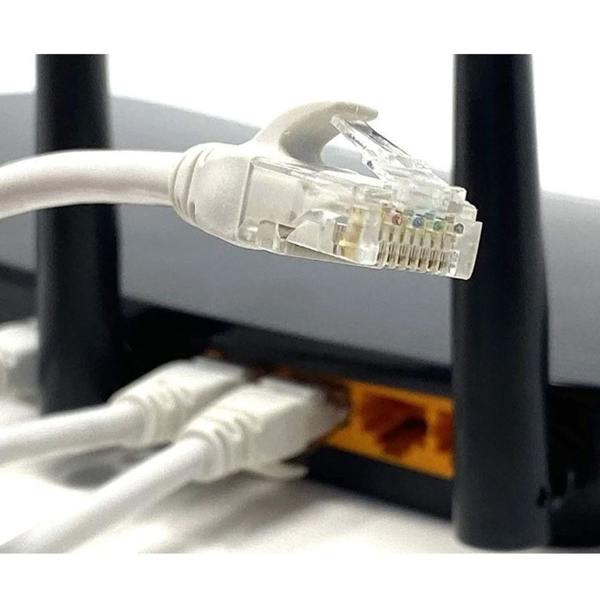 GENERICO - Cable Red Cat 6 Armardo Por 40 metros Gris RJ45 Red LAN
