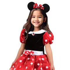DISNEY - Disfraz Niña Deluxe Minnie