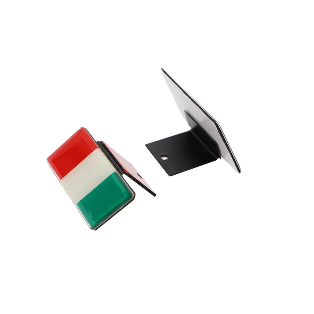 GENERICO - Emblema Bandera Italia Italiana Para Auto Delantero Rejilla