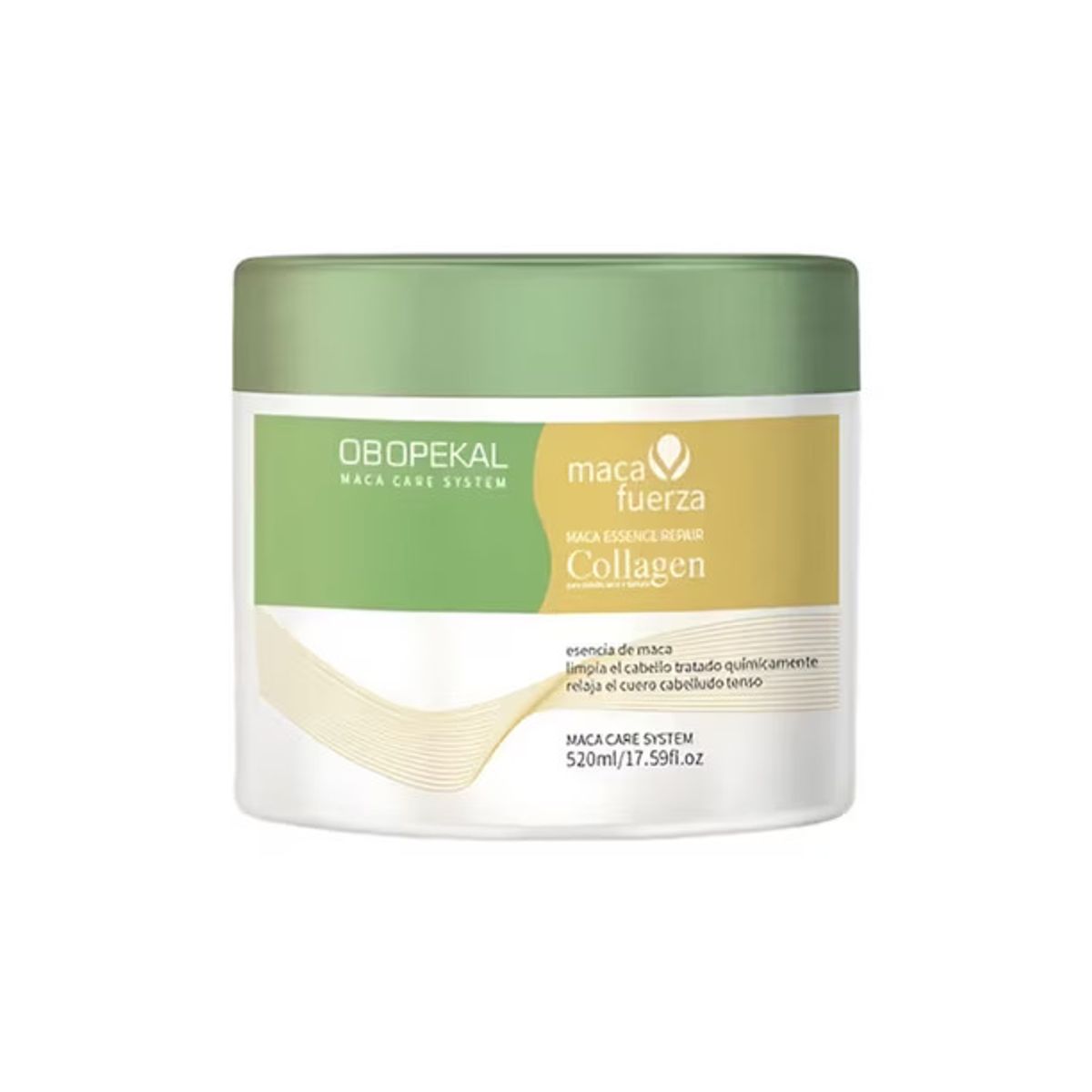 OBOPEKAL - OBOPEKAL Mascarilla Capilar Maca Fuerza 520 ml
