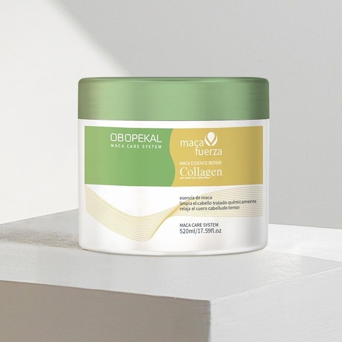 OBOPEKAL - OBOPEKAL Mascarilla Capilar Maca Fuerza 520 ml
