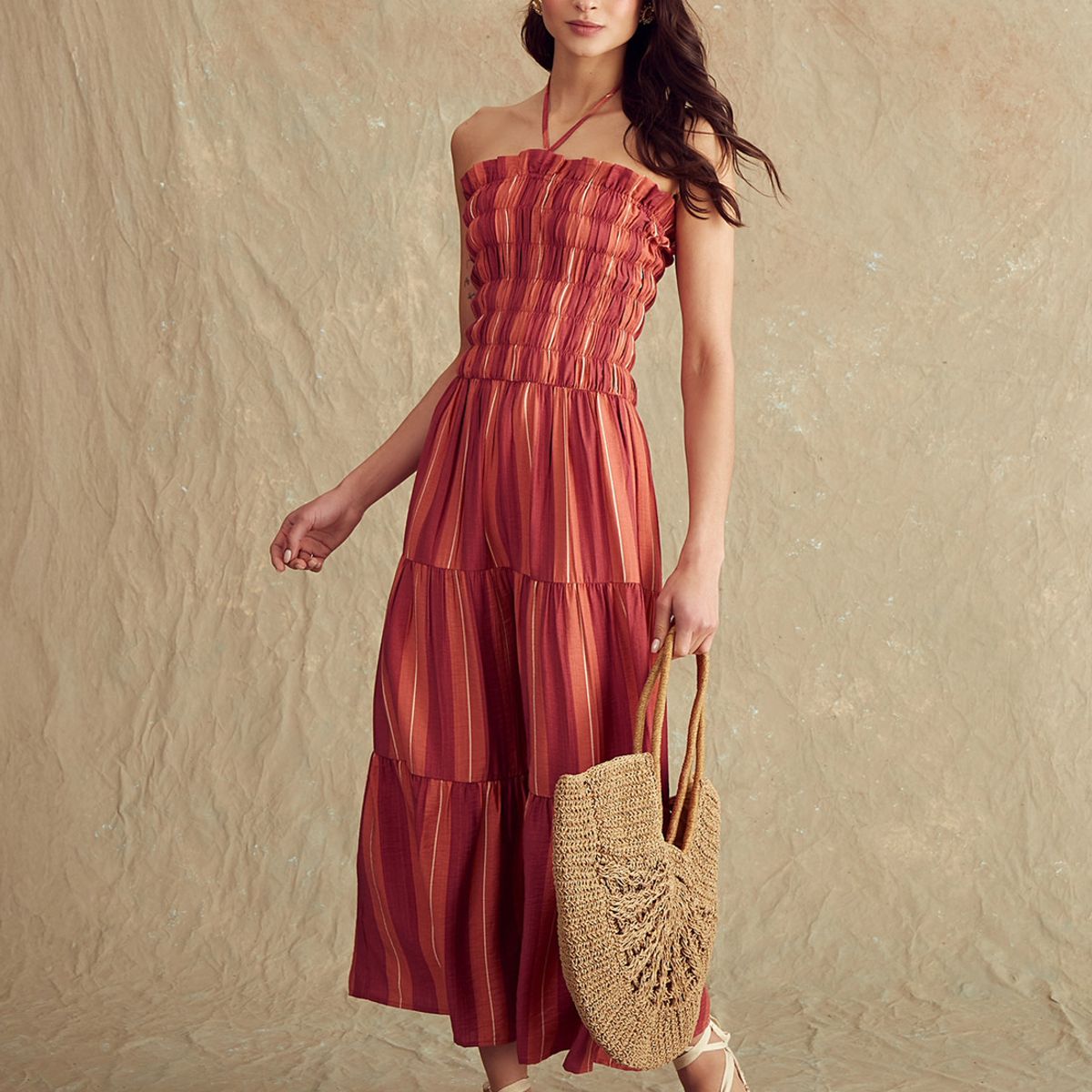 LOUNGE - Vestido Líneas Paradiso LOUNGE