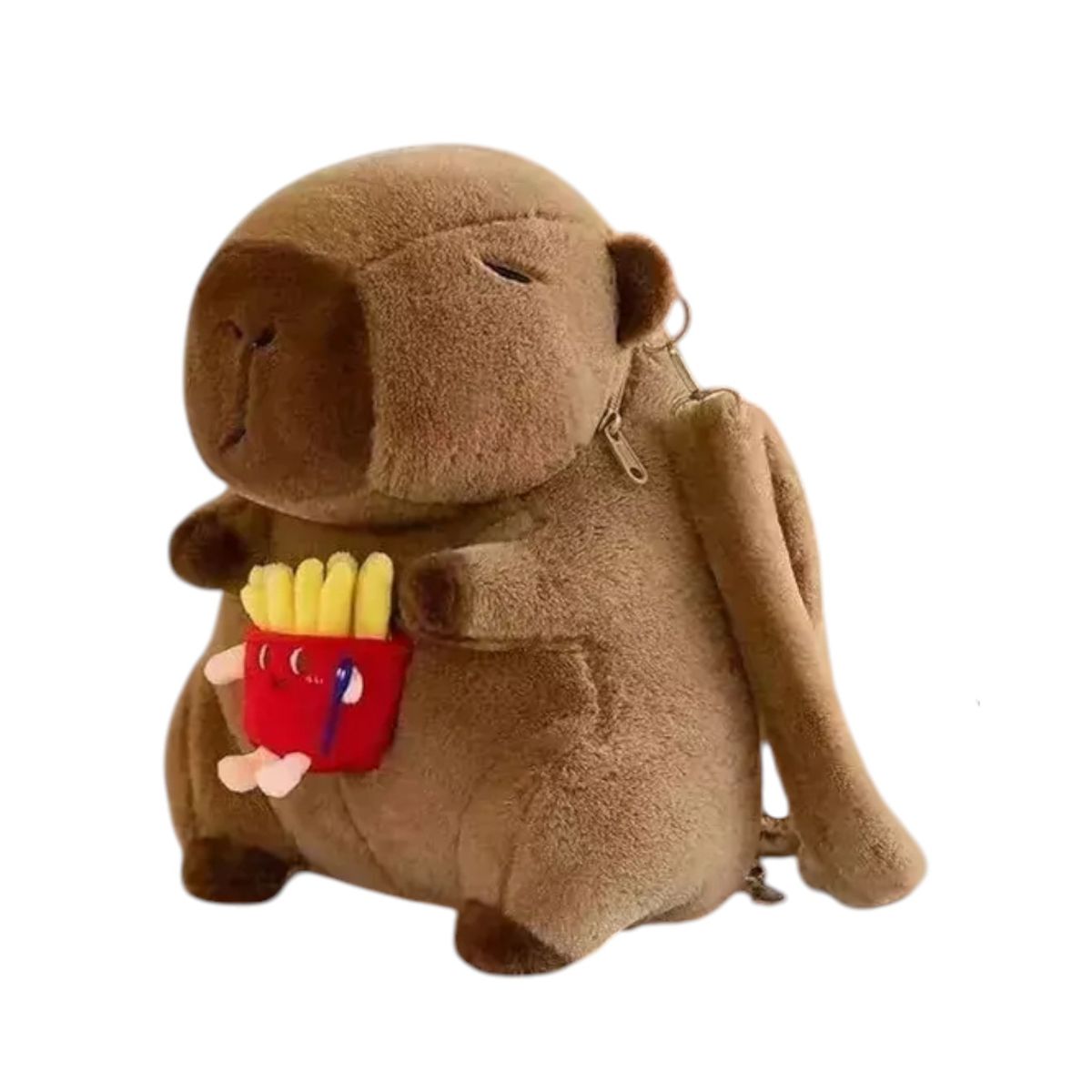 GENERICO - MOCHILA CAPYBARA PAPITAS FRITAS