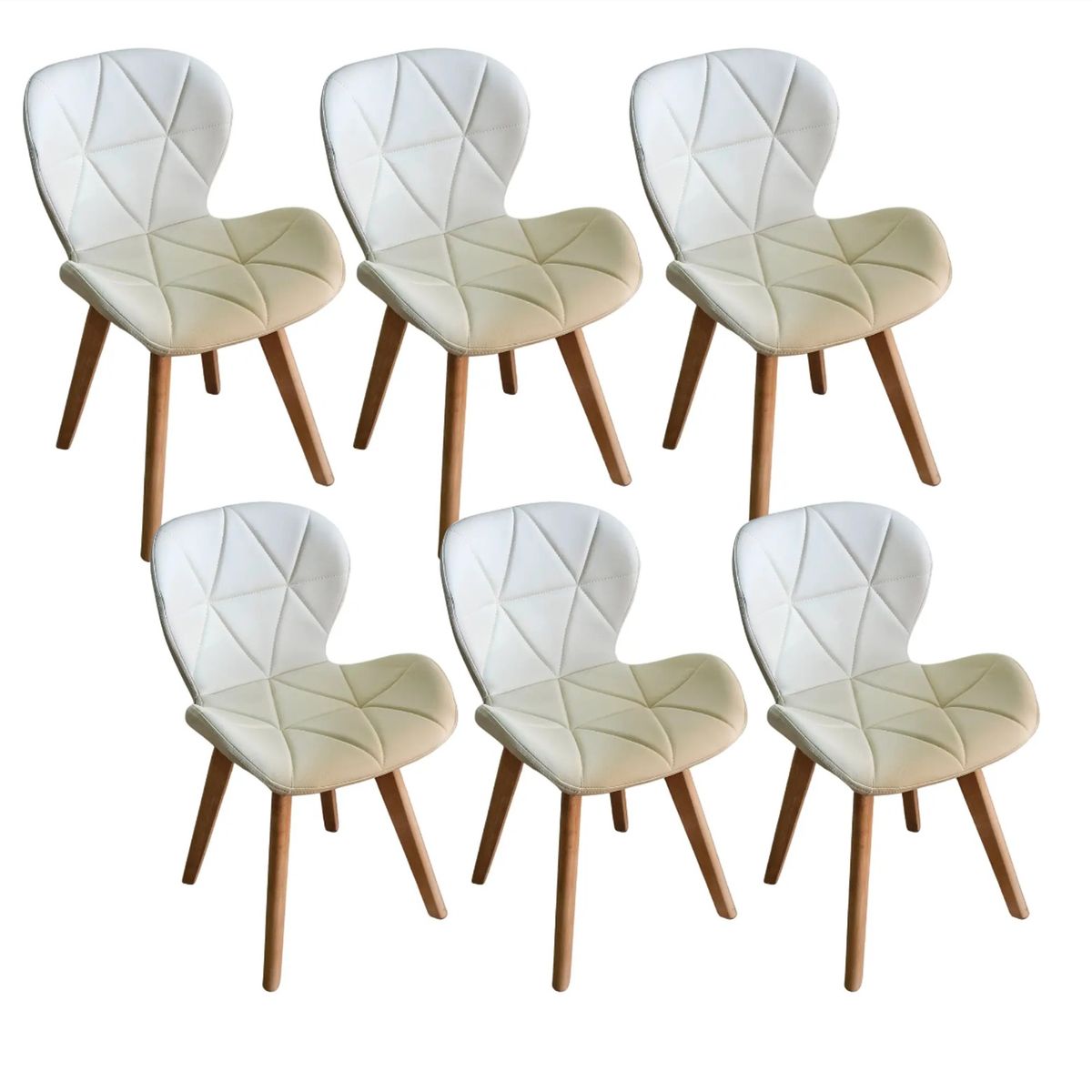 CORI CORI - Pack 6 Sillas Mariposa Wood