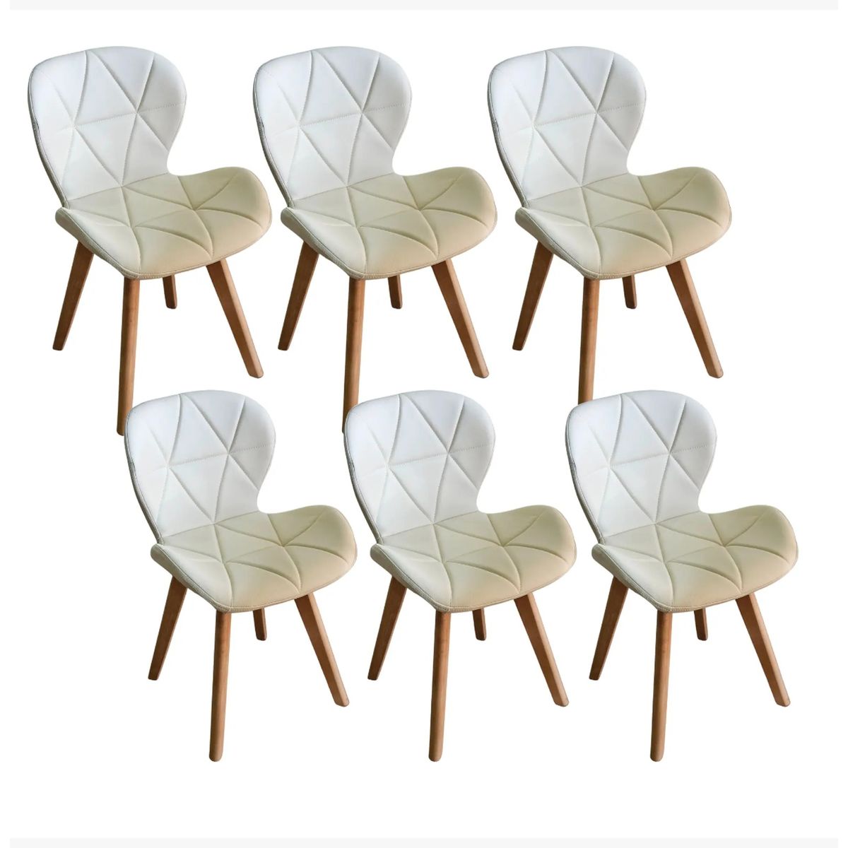 CORI CORI - Pack 6 Sillas Mariposa Wood