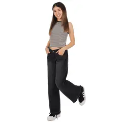 DIVINO JEANS - Jeans Lunita III Negro Divino Teen