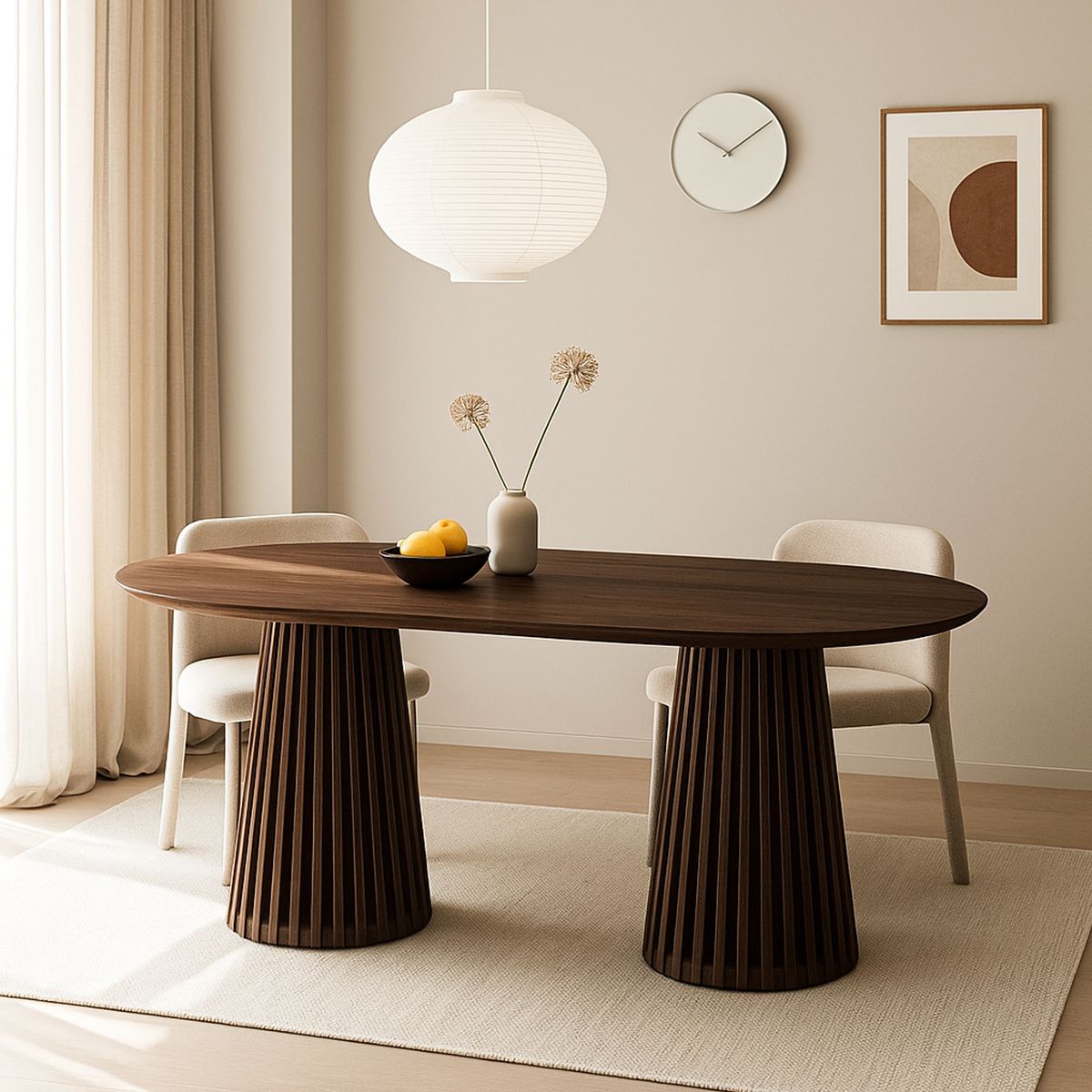 MEDULAR - Mesa de comedor Palisade 6 personas