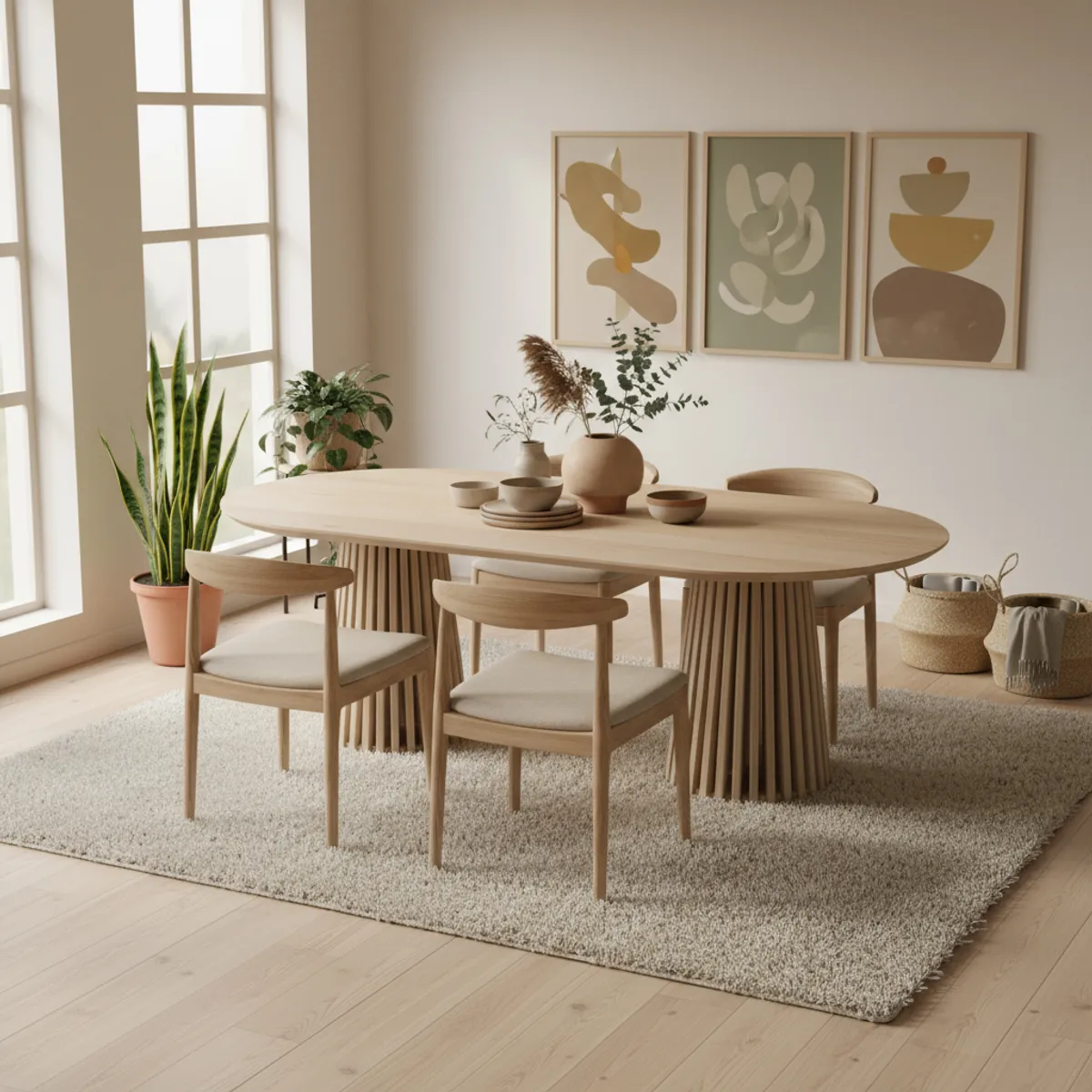 Mesa de comedor Palisade 6 personas, marca MEDULAR - Foto Principal