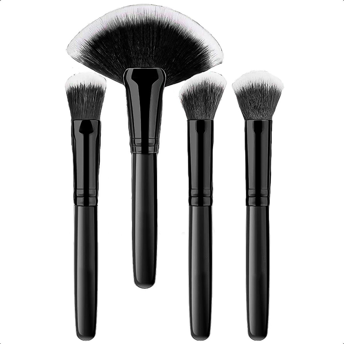 GENERICO - Set Brochas De Maquillaje Set De Brochas Iluminador Maquilla