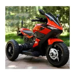 GENERICO - Moto Eléctrica Recargable Niños Niñas Con Tres Ruedas Niño Color Rojo