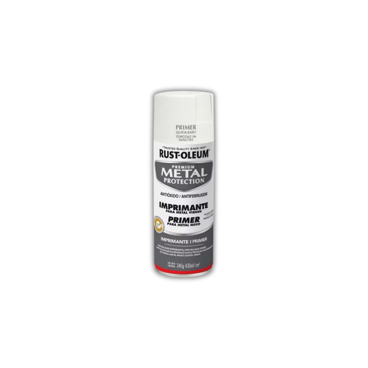 RUST OLEUM - Imprimante Metal Virgen Rust-Oleum 430mL Blanco Mate