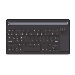 OEM - Teclado Inalámbrico con Touchpad 2,4Ghz, BT 5.0 Recargable