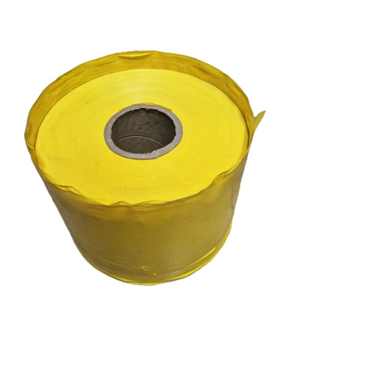 GENERICO - Cinta señalizadora amarilla plástica de15 cms x 350 mts  rollo 5 kilos