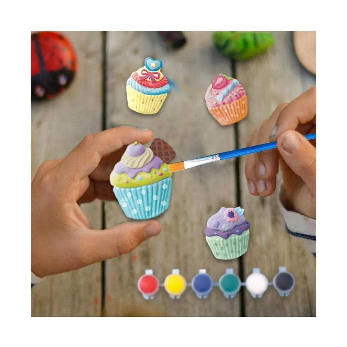 GENERICO - Juguete Kit De Pinturas Para Niños Pasteles