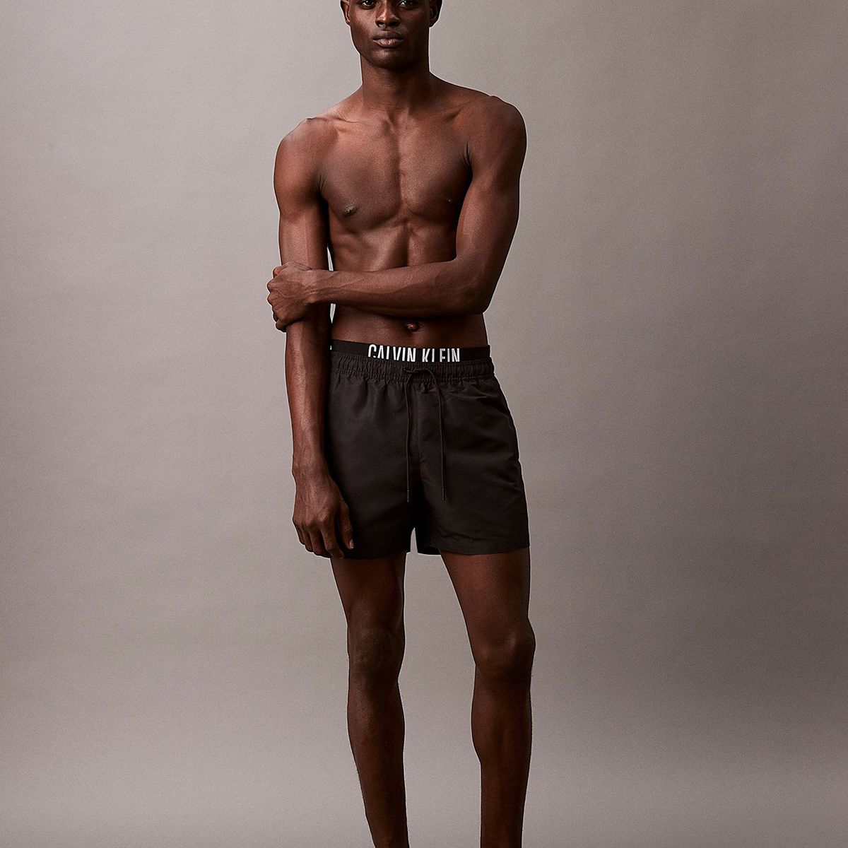 CALVIN KLEIN - Traje de Baño con Cinturilla Doble Intense Power Negro Calvin Klein