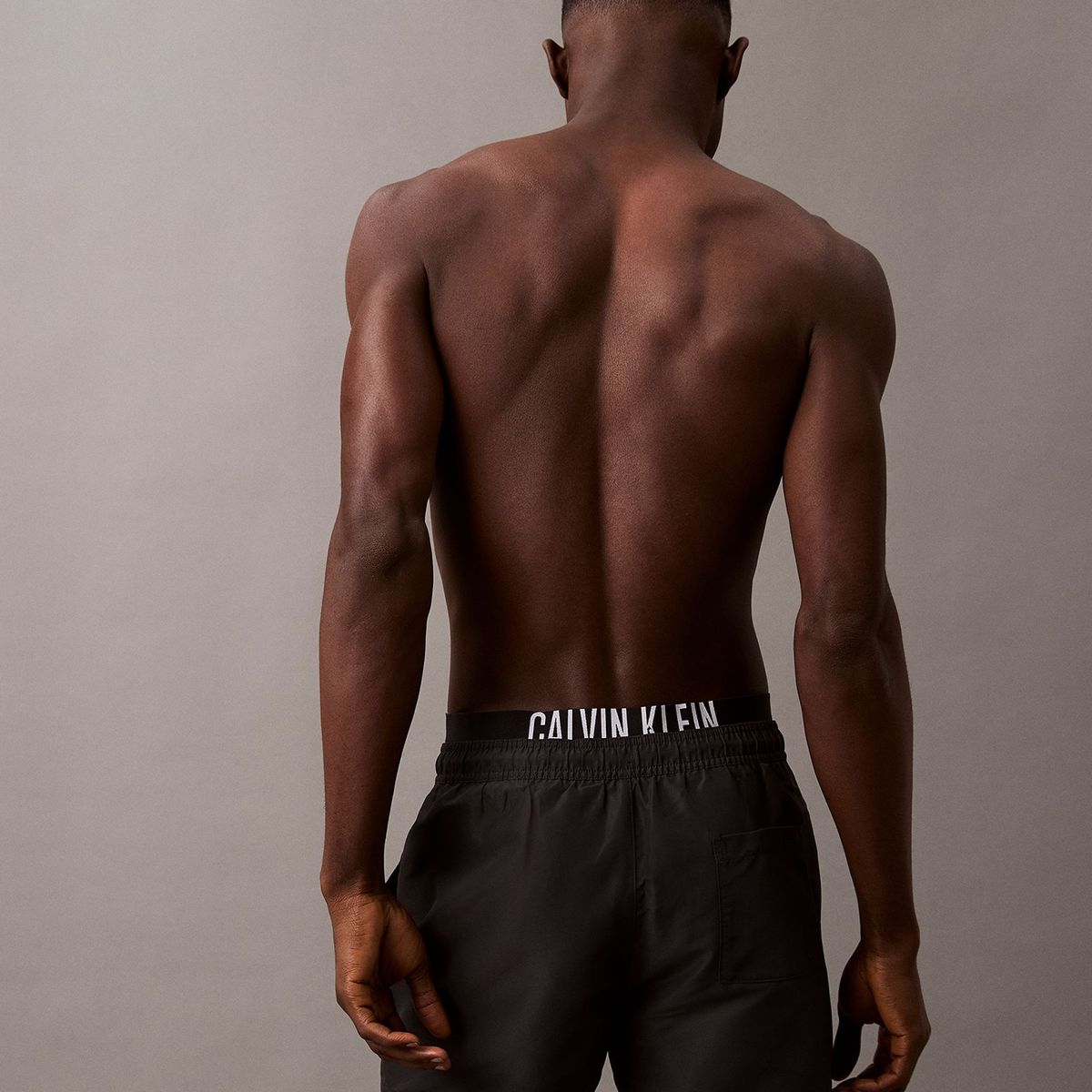 CALVIN KLEIN - Traje de Baño con Cinturilla Doble Intense Power Negro Calvin Klein